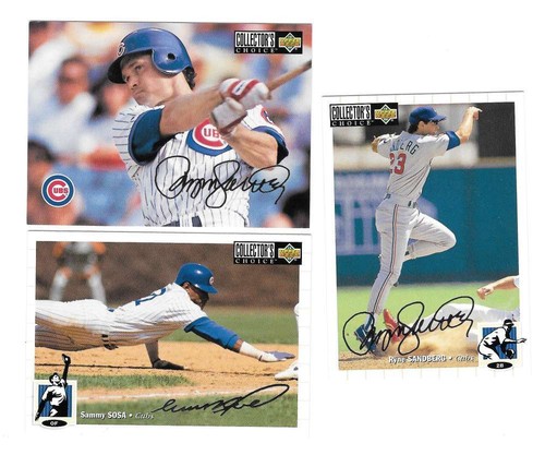 1994 Collectors Choice Silver Signature - CHICAGO CUBS Team Set | eBay