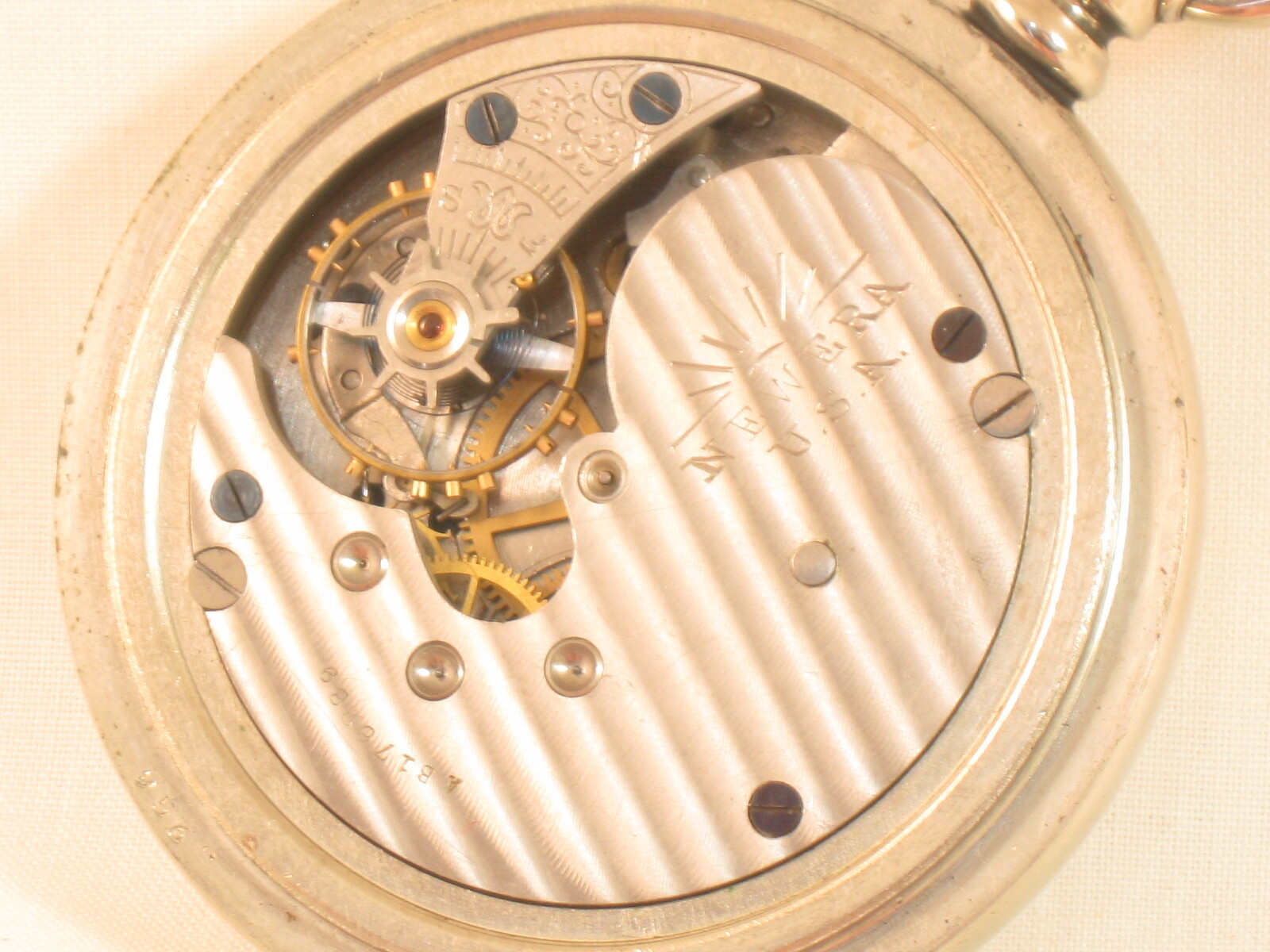 New York Standard Grade New Era 61 Pocket Watch 