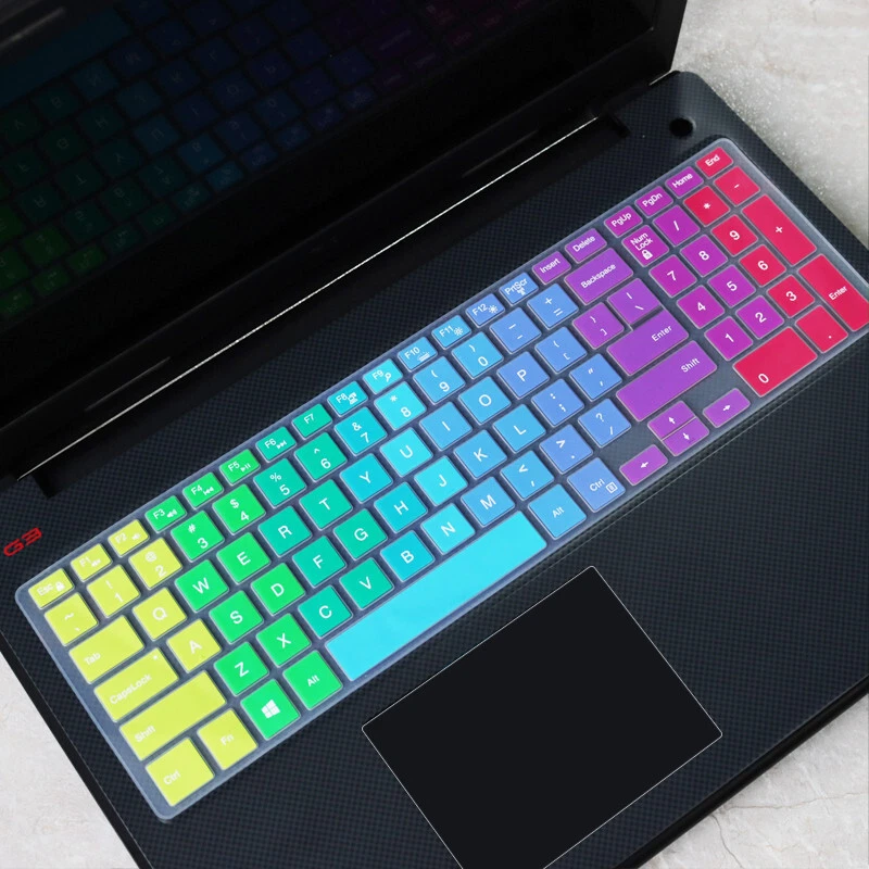 2* Keyboard Cover Skin For Dell Inspiron 15-3542/5547/3567 3878/15C 3000 series - Image 3 of 4