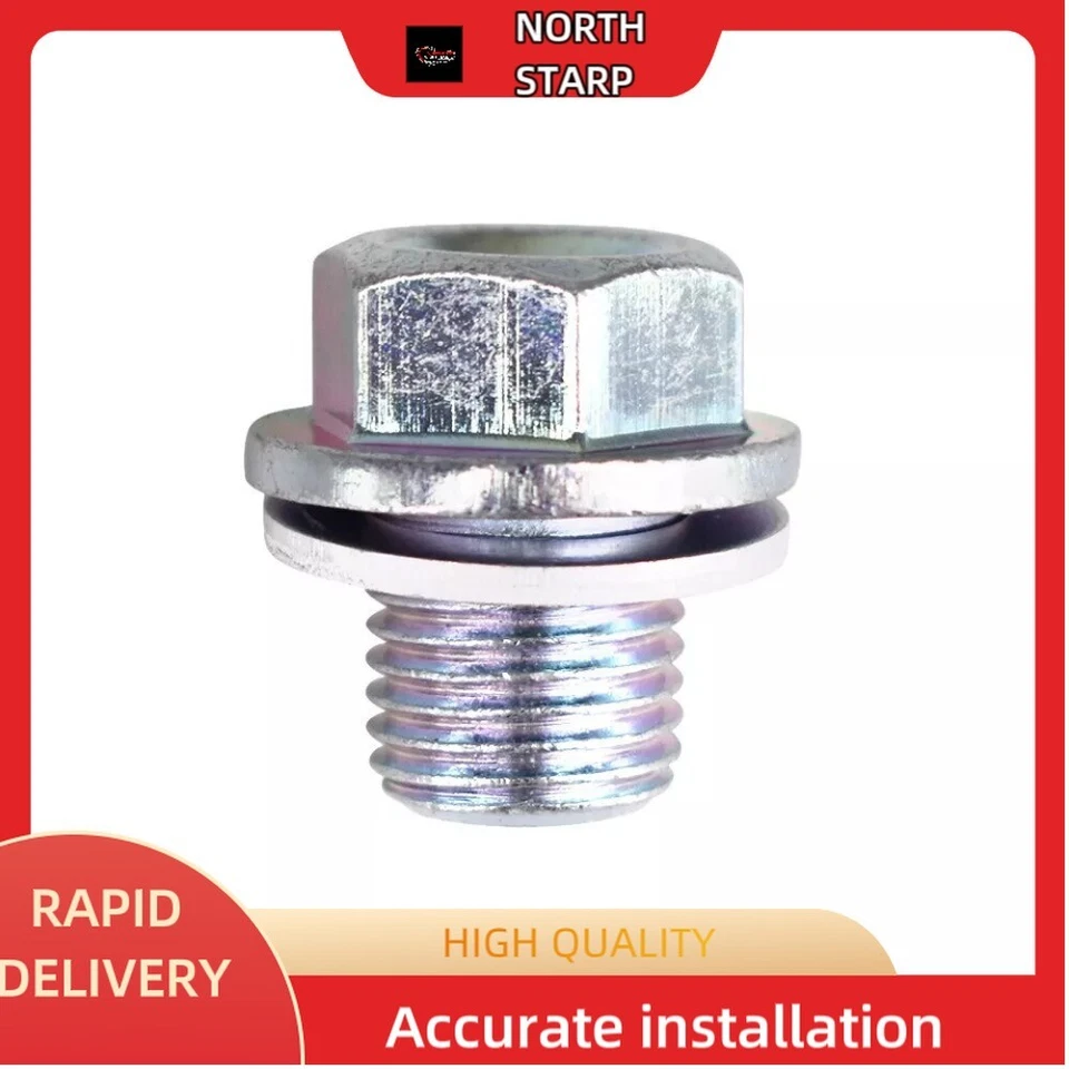 Bomba de aceite tapón perno 90009-R70-A00 se adapta a Honda Civic MK3 MK5 MK7 Accord MK6 EE. UU.- Foto 4 de 4