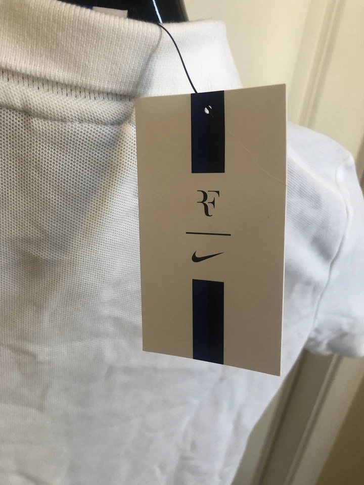 Polo de tenis para niño Nike Roger Federer RF. Talla mediana Foto 4 de 4