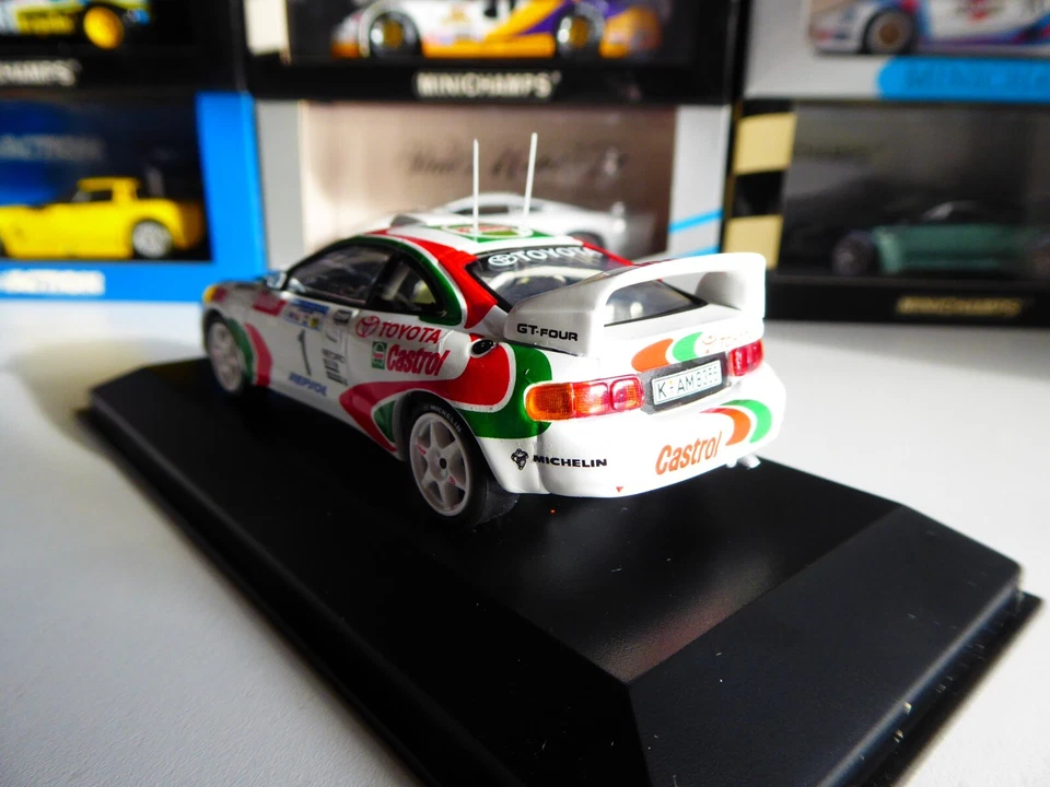 1/43 Minichamps Toyota Celica GT Four Castrol Winner Rally Argentina 1994 Auriol - Immagine 4 di 4