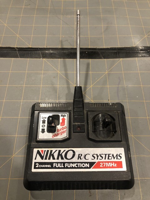 nikko 27mhz remote control