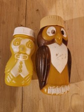 Vintage Evenflo Plastic Baby Bottles Owls