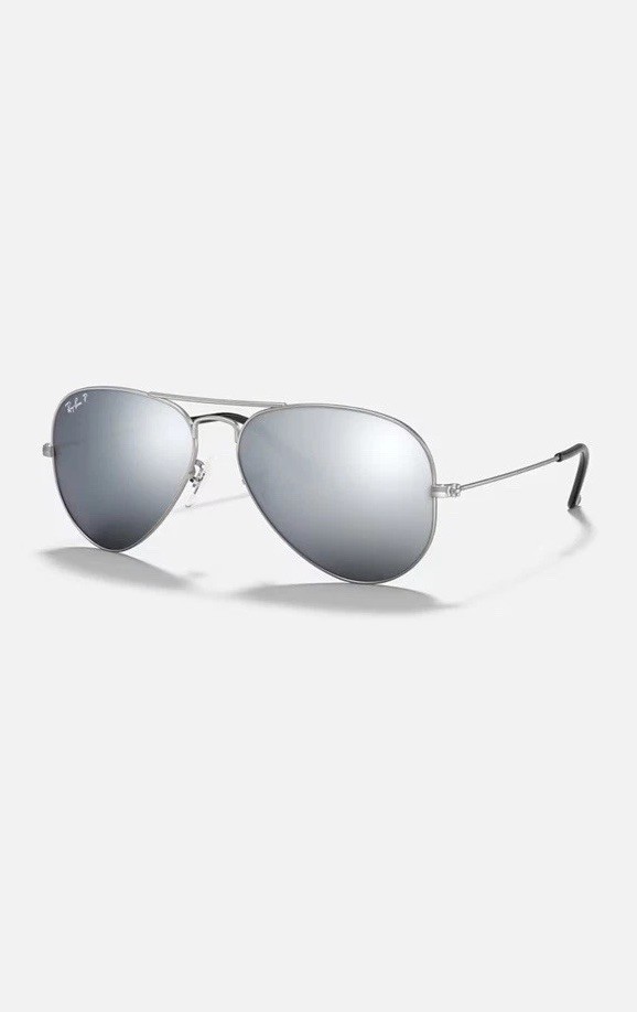 送関込★RB3025 003/40 62mm Large l Aviator Mirror Sunglasses Ray-Ban Aviator Metal Black RB3025 002/58 62-14