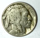 1924 S 5c Buffalo Nickel Rare Five Cents US Coin San Francisco