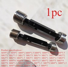 1pc Metric Thread Gauge Plug Gage M59 M60 M61 M62 M63 M64 M65 M66 M67 M68 M69 6H