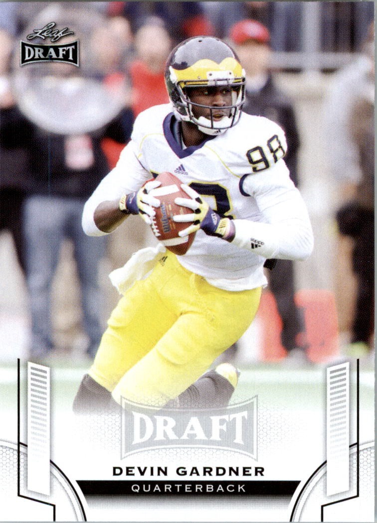 2015 Leaf Draft #63 Devin Gardner - FB