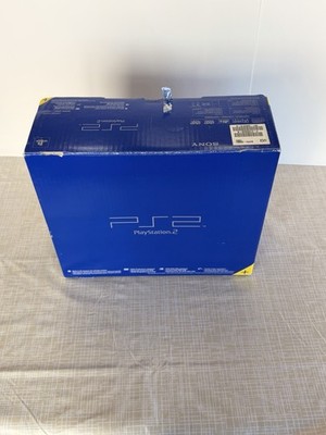 Sony PlayStation 2 Console - Black (SCPH-50001 CIB) *MINT CONDITION*