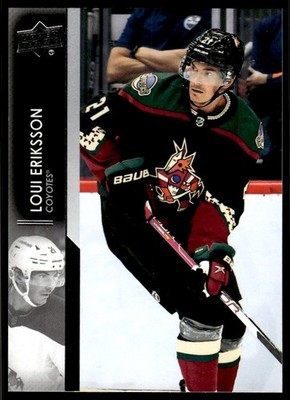 2021-22 Upper Deck Loui Eriksson Arizona Coyotes #506