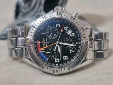  BREITLING A53040.1 Transocean Date Chronograph Quartz Men's Watch