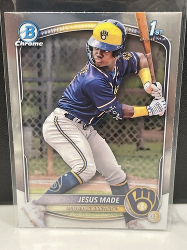 2025 Bowman - Chrome Prospects Jesus Made #BCP-50 (RC)