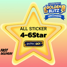 Monopoly-Go 1  - 6    Harry Potter  ALL Stars Stickers CHEAPEST  FAST  ALL Sticke