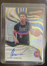 2024-25 Panini Revolution Ausar Thompson Auto #19/35