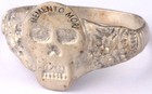 Memento mori skull ring Remember to die signet Antique amulet protecting against — photo 1