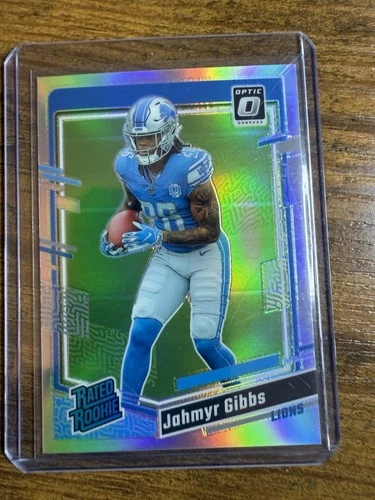 2023 Panini Donruss Optic - Rated Rookie Jahmyr Gibbs #236 Holo Prizm (RC)