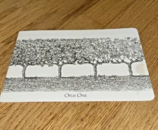 1970 - 2000 OPUS ONE WINE GUIDE Brochure Description / Varietal / Skin / Aging