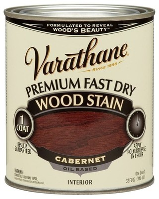 Rust-Oleum 262016 Cabernet Varathane Premium Fast Dry Wood Stain, 1 Quart, 2...