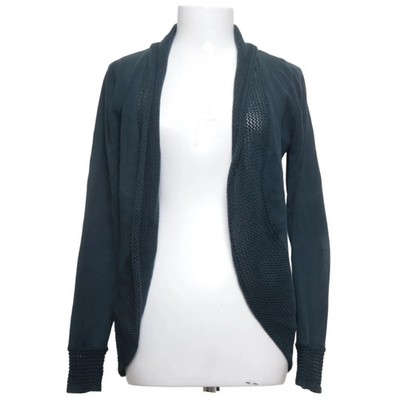 Zero, Strickjacke, Damen, Größe: 36, Grau, Baumwolle, Musterstrick #FEO