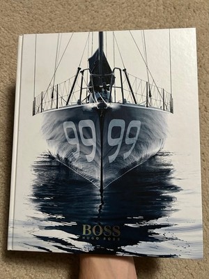 HUGO BOSS huge SAILING BOOK gbr 99 Hardcover boating LIMITED EDITION.