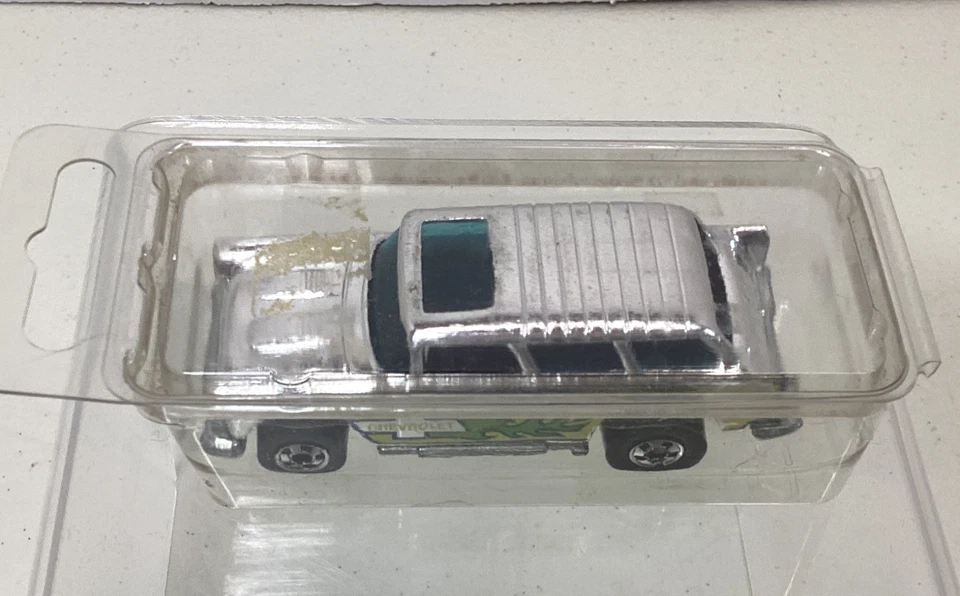 Hot Wheels Alive '55 Chevy Nomad Die Cast Car 1969 Super Chrome Sealed Package - Image 2 of 4