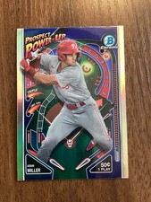 2024 Bowman - Mega Box Chrome Prospect Power-Up Aidan Miller #PP-18 (RC)