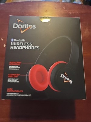 Doritos Bluetooth Wireless Headphones, Comfortable Fit (LIMITED EDITION!!!)
