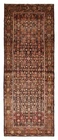Vintage Hand-knotted Runner Rug 3'5" x 9'7" Traditional Oriental Wool Carpet