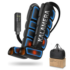 Leg Massager With Air Compression And Heat 6 Modes 9 Intensities For Circulation