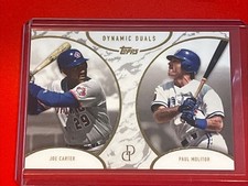 2025 Topps Dynamic Duals Joe Carter & Paul Molitor #29 Blue Jays