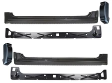 1999-2006 Chevy Silverado Pickup 4Dr Extended Cab Outer Inner Rocker Cab Corners
