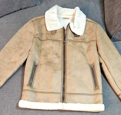 Urban Outfitters BDG Aviator Womens Jacket. Large NWT Faux Shearling B-3 Bomber