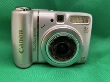 Canon PowerShot A580 Ai AF Digital Camera 8.0 Megapixel Optical Zoom For Parts