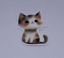 Cute Baby Cat Animal Sticker Vinyl Decal Journal Wall Fun Art Decor Tc9