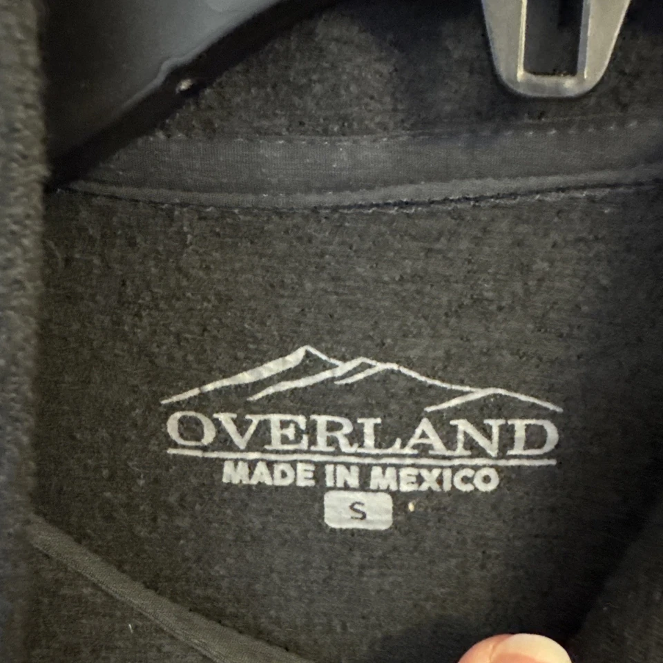 Chaleco de lana gris Overland para hombre cremallera completa gris Foto 2 de 4