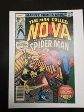 The Man Called Nova #12 1977 W/Spider-Man and 1st App. Of Photon!
