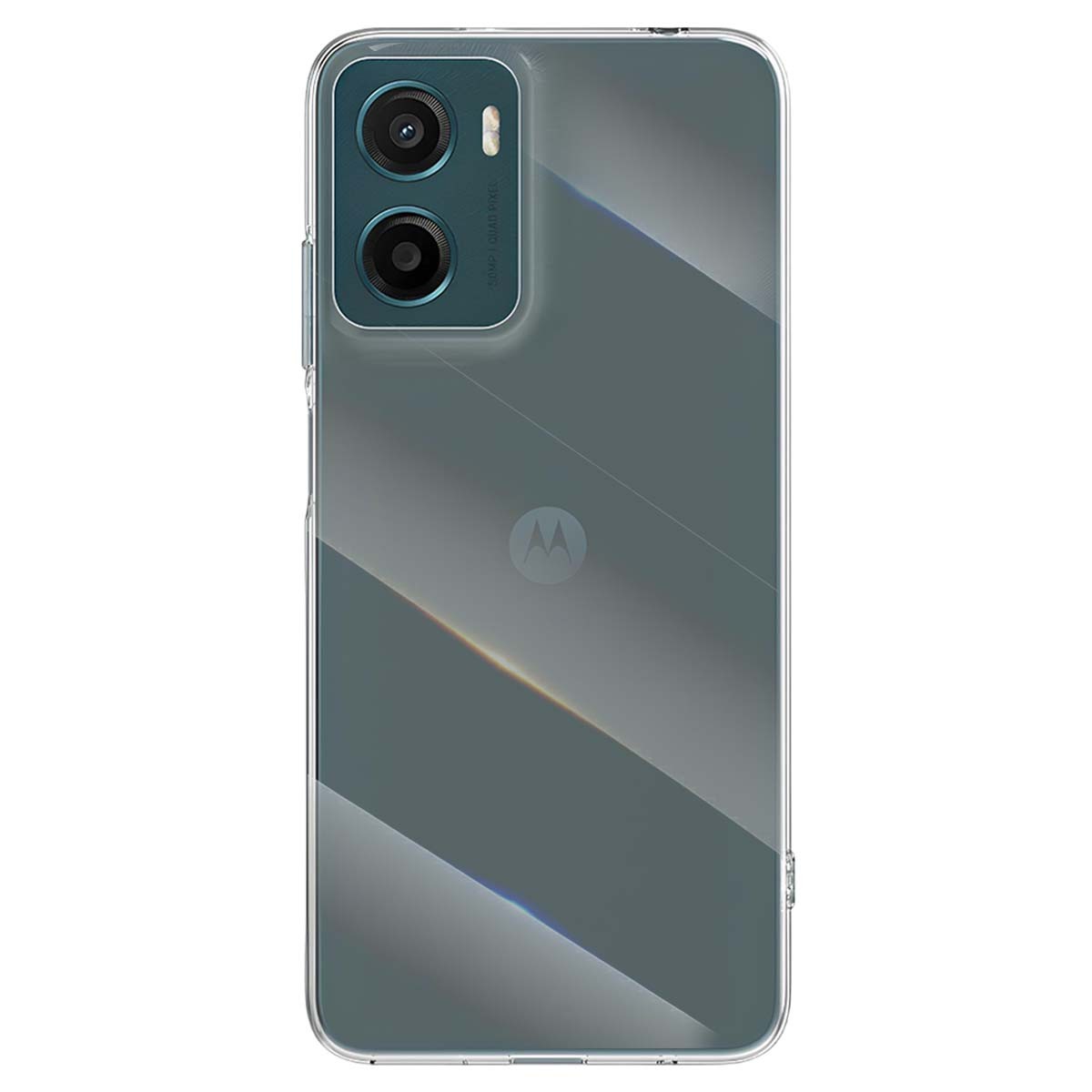 Coque Moto G05 durable transparente BigBen Connected en TPU souple écoresponsable