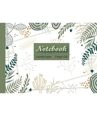 Notebook Landscape: Ruled /Lined Journal for work, taking notes., Designs, Ceylo