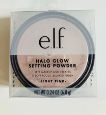 e.l.f. Halo Glow Soft Focus Setting Powder, Light Pink 0.24 oz