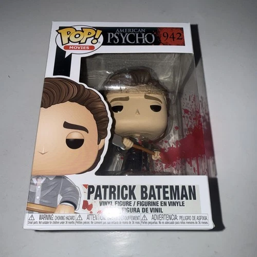 Funko Pop! Movies American Psycho Patrick Bateman with Axe #942
