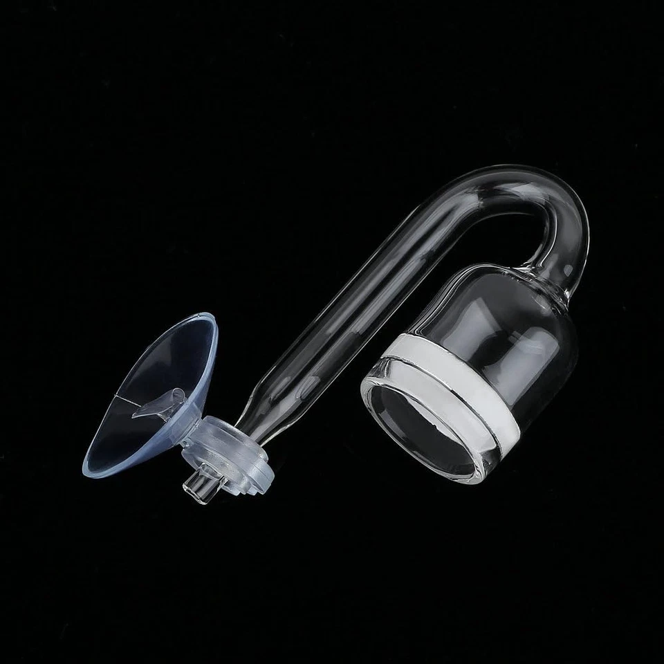 Диффузор CO2, стеклянный реактор из углекислого газа U-образной формы в комплекте трубок для аквариумных растений  - Изображение 4 из 4