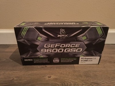 New and Sealed XFX GeForce 9600 GSO 512 MB  PCIe
