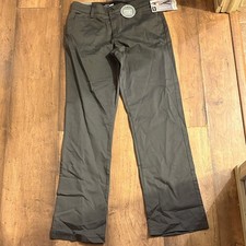 Lee Women's Charcoal Straight Leg Pants