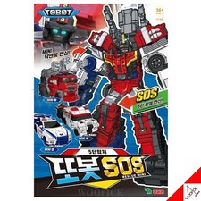 TOBOT 2023 MINI Rescue SOS Set Transformer Robot Car Action Toy DOC SSEN BOOM