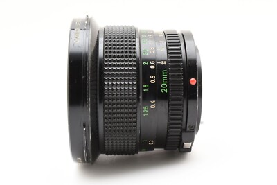 Canon New FD NFD 20mm f/2.8 MF Ultra Wide Angle Lens [Excellent++]