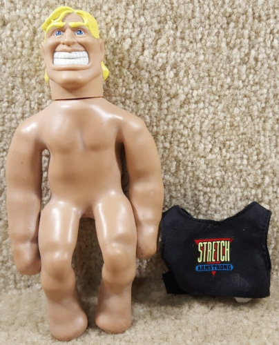 Cap Toys Mini 6.5 Inch Action Figure Stretch Armstrong Toy Vintage 1993 - Foto 1 di 13