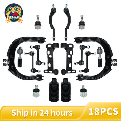Front Upper Control Arms ball Joint Tie Rod Sway Link 18Pc for 04-07 Trailblazer