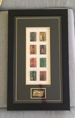 Star Wars Episode II Angriff der Klonkrieger Pin Set gerahmt limitierte Auflage 2002 LESEN