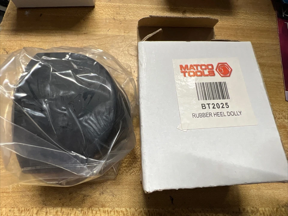 NUEVO NOS Matco Tools BT2025 Cuerpo automático y guardabarros Talón de goma Dolly Shop Herramienta de martillos Foto 2 de 3