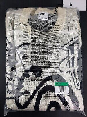 NWT STÜSSY x Nike ICON Knit Sweater in Size XL Unisex DR2893 NWT STÜSSY x Nike ICON Knit Sweater in Size XL Unisex DR2893